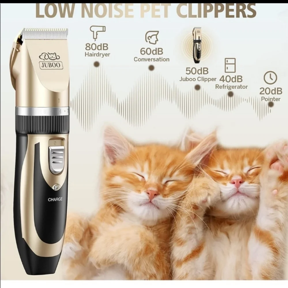 New Dog Clippers Low Noise Professional Groomers Cordless